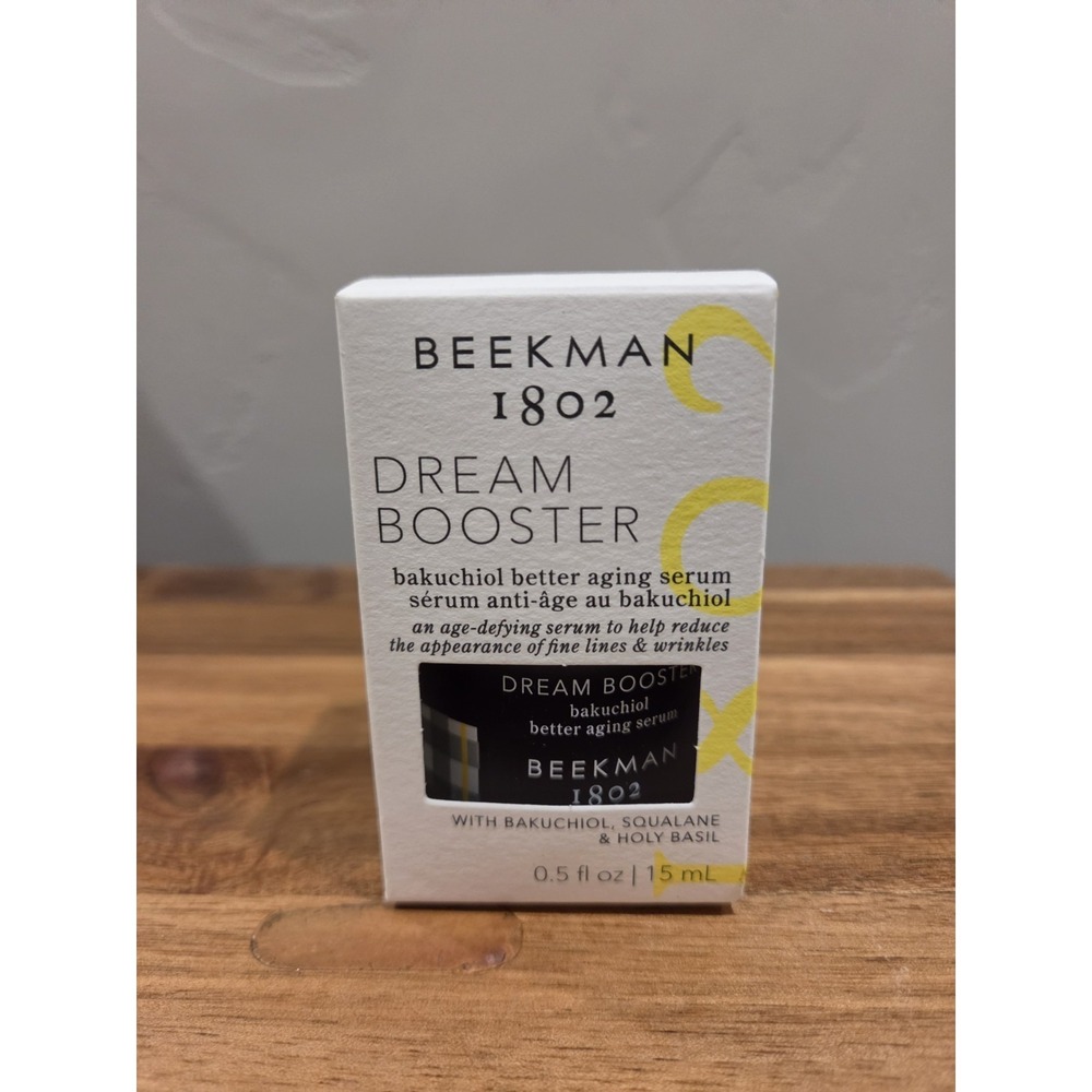 Beekman 1802 Dream Booster Bakuchiol Serum 0.5 fl. oz.   NEW IN BOX